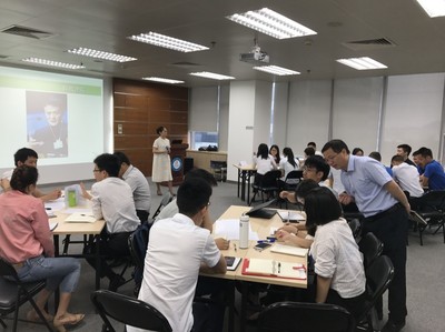 素养中心为企业开展TTT培训